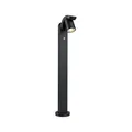 Produktbild: Paulmann 94831 LED Pollerleuchte Cuff Bewegungsmelder IP44 782mm 3000K 10W 700lm 230V 70° Anthrazit Aluminium Außenleuchte