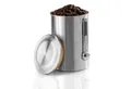 Produktbild: Xavax Kaffeedose Kaffeedose Edelstahl Luftdicht + Dosierlöffel, Edelstahl, (Set Behälter + Löffel, 1-tlg., 1x Dose 1x Maßlöffel), 1kg Vorratsdose Behälter Dose Kaffeebohnen Kaffeepulver Lebensmittel