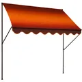 Produktbild: Angerer Freizeitmöbel Klemmmarkise 'Exklusiv' orange 150 x 150 cm