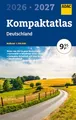 Produktbild: ADAC Kompaktatlas 2026/2027 Deutschland 1:250.000: Straßenatlas und Autoatlas (ADAC Atlas)