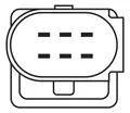 Produktbild: 1x BOSCH 0 258 007 351 Lambdasonde für VW Audi Skoda Seat Bentley