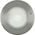 Produktbild: Eglo 86189 RIGA 3 E27 Bodeneinbauleuchte Ø170mm Edelstahl Weiss IP67 - Silber