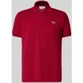 Produktbild: Lacoste Poloshirt mit Label-Stitching Modell 'L.12.12 CORE' in Bordeaux, Größe XXL