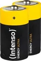 Produktbild: Intenso Energy Ultra - D. Anzahl enthaltener Akkus/Batterien: 2 Stück(e). Akku-/Batteriekapazität: 12000 mAh, Akku-/Batterietechnologie: Alkali, Zylindrische Batteriegröße: LR20, Akku-/Batteriespannung: 1,5 V, Produktfarbe: Schwarz, Gelb (7501442)