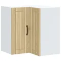Produktbild: vidaXL Küchen-Eckhängeschrank Lucca Sonoma-Eiche Holzwerkstoff, Eckhängeschrank für Küche, Küche Wandschrank, Küchen-Eckschrank Hängend