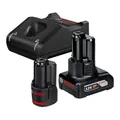 Produktbild: Bosch Akku Starter-Set: 1 x GBA 12 Volt 2,0 Ah 1 x GBA 12 Volt 4,0 Ah GAL 12V-40