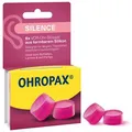 Produktbild: OHROPAX Ohrstöpsel Silence, SNR 23 dB, zum Schlafen, Reisen und Schwimmen, 3 Paar
