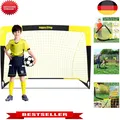 Produktbild: Robustes und tragbares Fußballtor – Faltbar für Garten & Freizeit, Größe wählbar
