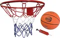 Produktbild: Sandora 38010 Basketballkorb Set Korb 45 cm mit Ball und Pumpe
