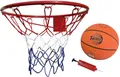 Produktbild: Sandora 38010 Basketballkorb Set Korb 45 cm mit Ball und Pumpe | Für Garten oder Ihrer Einfahrt | Kinder Spielspaß für Ihre kleinen Basketballstars