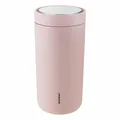 Produktbild: Stelton To Go Click Becher, Trinkbecher, Cup, Edelstahl Soft Rose, 400 ml