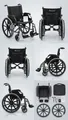 Produktbild: Faltbarer manueller Rollstuhl QUIRUMED 183-KY951B-56 B-Ware
