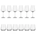 Produktbild: RITZENHOFF 12er-Set LICHTWEISS JULIE 6 x Weißweinglas 6 x Wasserglas
