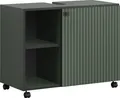 Produktbild: trendteam Bad Waschbeckenunterschrank Pure Bliss Grün Melamin B/H/T ca. 80/64/42 cm