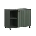 Produktbild: trendteam Waschbeckenunterschrank Badschrank Unterschrank PureBliss Grün 80x64cm