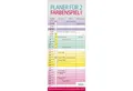 Produktbild: Korsch Verlag Wandkalender Farbenspiel - Planer für 2 2026