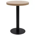 Produktbild: vidaXL Bistrotisch Hellbraun 60 cm MDF