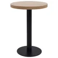 Produktbild: vidaXL Bistrotisch Hellbraun 60 cm MDF LIF