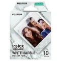 Produktbild: Fujifilm W128263150 16656473 Square 'White Marble' Instant  Picture Film 10 ~E~