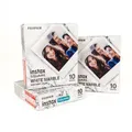 Produktbild: 3x Fuji Instax Square White Marble Film 10 Blatt Marmor Sofortbildfilm Instant