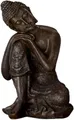 Produktbild: zen' Light Dekofigur Buddha Statue sitzend bronze Zen Arome 18cm Deko Figur