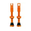 Produktbild: Paar Tubeless Ventile MK2 60Mm Kompatibel Mit Orangefarbenen Einsätzen PY-TV2-6