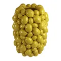 Produktbild: Handgefertigte stylische gelbe Vase 19 x 19 x 26 Steingut naturgetreuen ZITRONEN