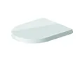 Produktbild: Duravit Me by Starck WC-Sitz 0020010000 Scharniere Edelstahl, ohne Absenkautomatik, weiß