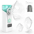Produktbild: Inhalationsgerät für Erwachsene Kinder Leiser Inhaliergeräte mit LEDTimer,Tra...