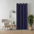 Produktbild: tinycurtains, Thermo Türvorhang blau 210 x 150 cm, für alle gängigen Türgrößen, Thermovorhang OHNE Stange