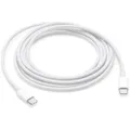 Produktbild: Apple MLL82 Charge Cable USB-C auf USB-C 2 m Datenkabel weiß Datenübertragung