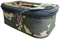 Produktbild: Fox Aquos Camolite Bait Storage Large 25x16,5x9cm - Ködertasche für Boilies, Boilietasche zum Angeln auf Karpfen, Angeltasche für Karpfenköder