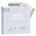 Produktbild: mintkind® Erinnerungsalbum Kindheit Blau, Babyalbum Jungen mit Sticker Set, Geschenk zur Geburt oder Taufe, Fotoalbum Kinder, Babybuch zum Eintragen, Erinnerungsbuch 0–10 Jahre