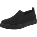Produktbild: Ital-Design Damen Freizeitschuhe Halbschuhe Sneakers Low Mokassins Textiloptik Slipper 88843623 Schwarz Gr. 37 - Schwarz - 37