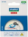 Produktbild: Mako Isolierband nach DIN 40633 15 mm x 10 m in Weiß