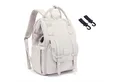 Produktbild: REDOM Wickelrucksack Baby Multifunktions großes Hauptfach stilvoller Alltagsrucksack (Milchfläsche Rucksack Tasche mit USB-Anschluss, Multifunktional, Babytasche), mit Kinderwagen-Haken