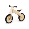 Produktbild: Pinolino 239471 Laufrad Lino, klar lackiert, aus Holz, unplattbare Bereifung, umbaubar vom Chopper zum Laufrad, für Kinder von 2 – 5 Jahren, 85 x 38 x 55