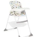 Produktbild: Joie Hochstuhl Mimzy Snacker, Mehrfarbig, Weiß, 52x105x88 cm, Beckengurt, Essbrett abnehmbar, zusammenklappbar, 5-Punkt-Gurt, Babymöbel, Hochstühle & Zubehör, Hochstühle