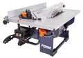 Produktbild: FERM Tischkreissäge 800 W – Inkl. Ø 200mm 24-Z-Sägeblatt, Gehrungsführung, Parallelführung, Schubstange und Staubsaugeranschluss