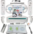 Produktbild: Nintendo Wii Konsolen Set mit Balanceboard, Mario Kart Original 2 Spieler