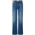 Produktbild: Cambio Flared Jeans mit Stretch-Anteil Modell 'PARIS FLARED' in Blau, Größe 44