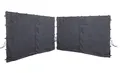 Produktbild: QUICK STAR 2 Seitenteile mit RV 300x195cm für Rank Pavillon 3x3m Anthrazit