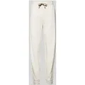 Produktbild: BOSS Relaxed Fit Sweatpants mit Tunnelzug Modell 'STRIPE' in Offwhite, Größe S