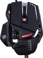 Produktbild: Mad Catz R.A.T. 6+ Gaming-Maus USB – Ergonomisch mit 11 programmierbaren Tasten – PixArt 3360 Sensor 12.000 DPI – Schwarz mit RGB LED & Anpassbarer Daumen-/Fingerauflage