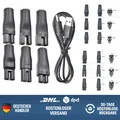 Produktbild: 7 Stück USB Ladegerät Set für Haarschneidemaschinen Bartschneider Rasierer