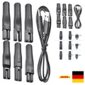 Produktbild: USB Ladeadapter Set 5V 5,5x2,1mm 7 Stück für Elektro Rasierer Zubehör