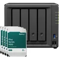 Produktbild: Synology DS425+ 32TB Plus HDD NAS-Bundle NAS inkl. 4x 8TB Synology Plus HDD 3.5 Zoll SATA