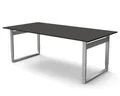 Produktbild: Form 5 Schreibtisch, manuell höheneinstellbar, Anthrazit, Größe Tischplatte:200 x 100 cm
