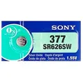 Produktbild: Sony - Schachtel Mit 10 Knopfzellenbatterien 377 Sr626sw 1,55 V