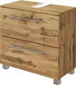 Produktbild: Held Möbel Unterbeckenschrank Livorno 30 cm Wotaneiche/Wotaneiche